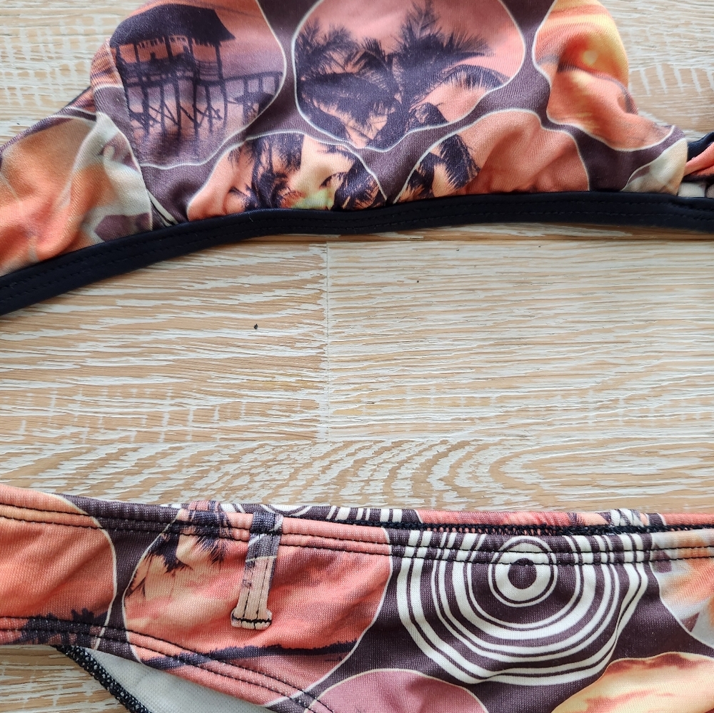 🌲 Vintage boho bikini - Picture 2 of 2